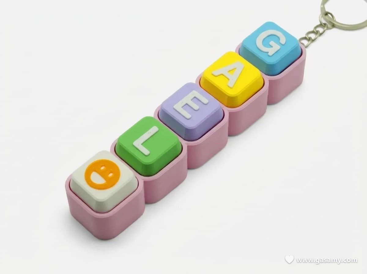 Llavero Clicker de Nombres